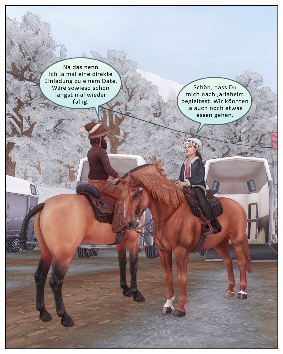 Der Reitunfall � Slide 2