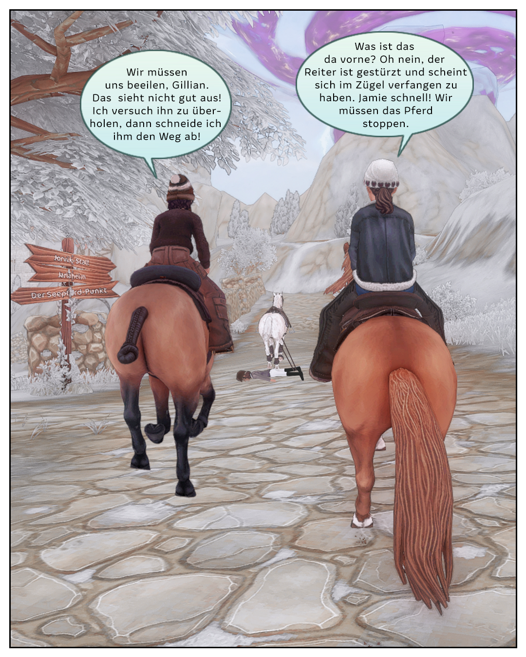 Der Reitunfall � Slide 3