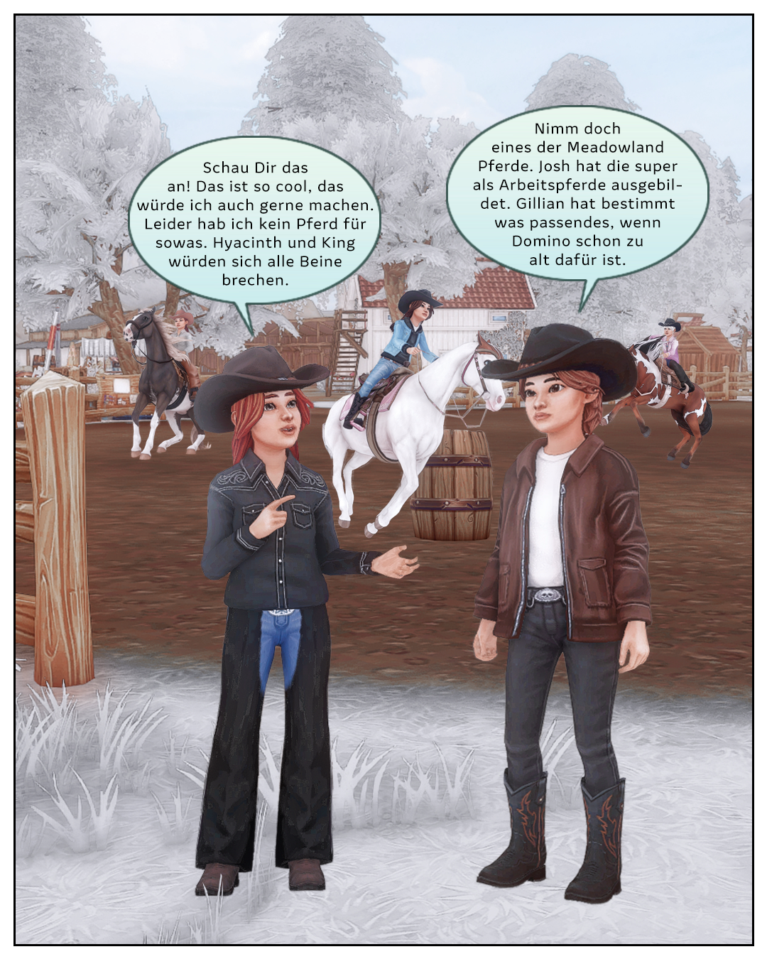 Yeehaw, ein Cowgirl! � Slide 2