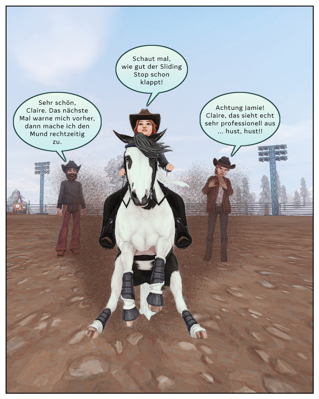 Yeehaw, ein Cowgirl! � Slide 9