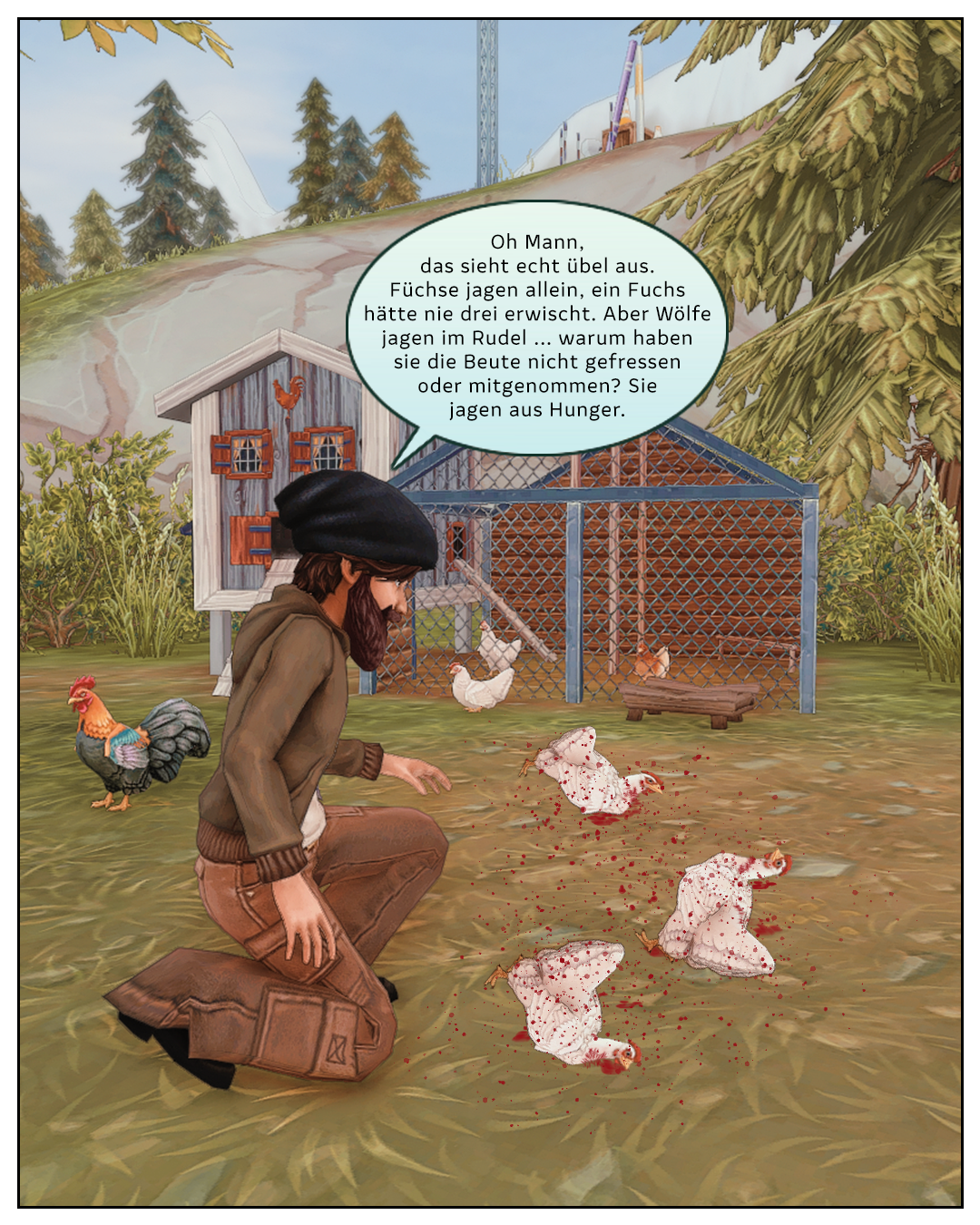 Das Hühnerstall-Massaker � Slide 3